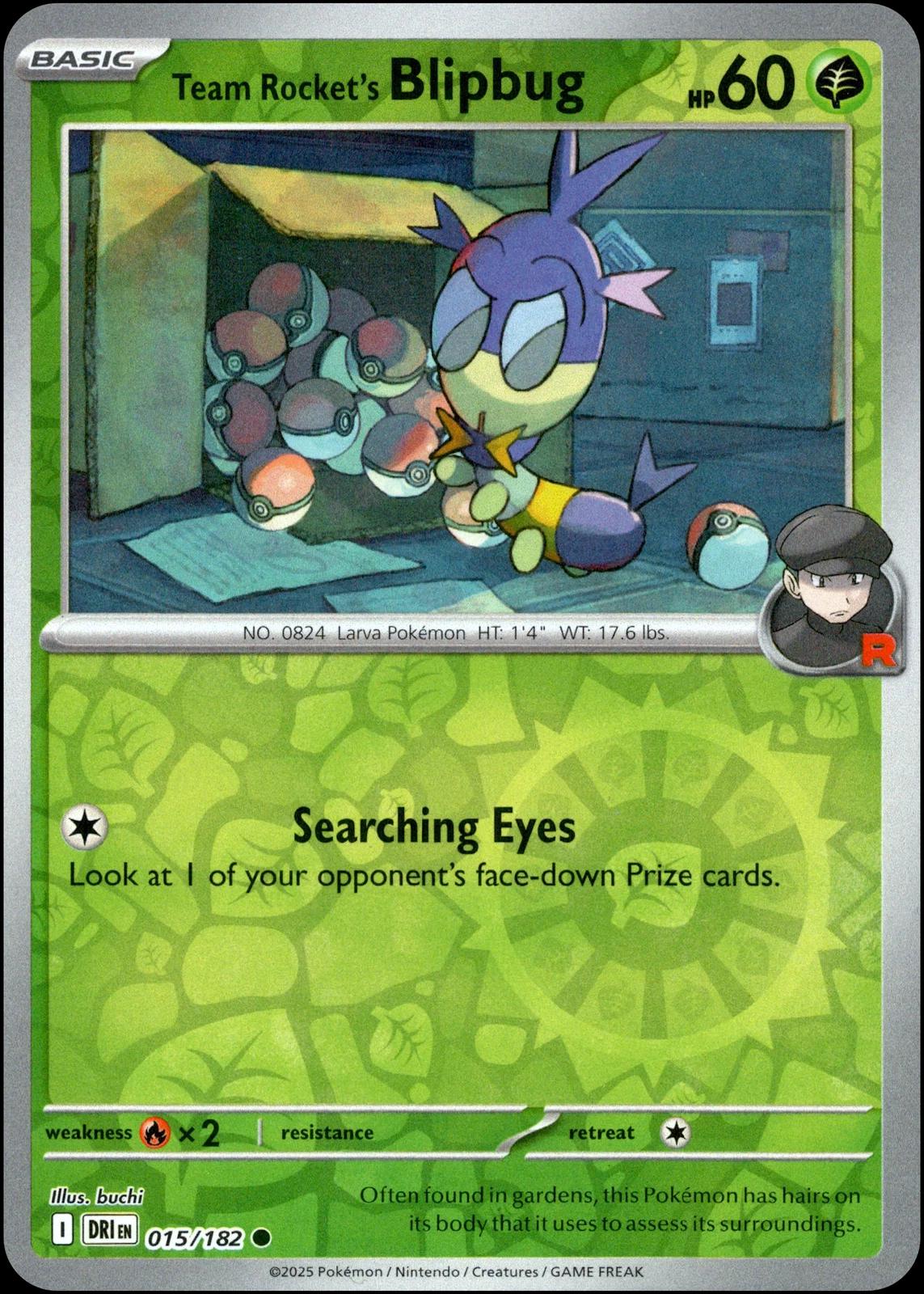 Team Rocket's Blipbug [Reverse Holo]